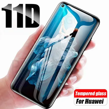 11D Visiškai Padengti Grūdinto Stiklo Huawei 30 Garbę 10 20 Lite 10i 20i Ekrano Apsauginis Stiklas ant Garbės V20 8X 8A 8C 8S Filmas