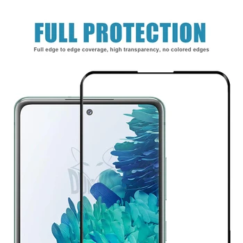 Naujas 9D Grūdintas Stiklas Samsung Galaxy S20 FE 5G Pilnas draudimas Screen Protector, stiklo Samsung Galaxy S20 Lite stiklo plėvelės