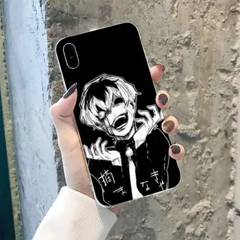 LVTLV Tokijo Pabaisa Madinga Anime Kaneki Ken Minkštas Telefono dėklas 