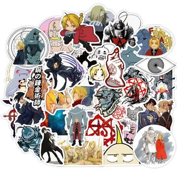 50PCS Fullmetal Alchemist Anime Grafiti Lipdukai 
