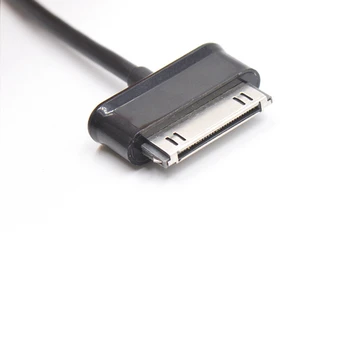 1M USB 30 Pin Duomenų Sinchronizavimo Trosai, skirtus Samsung Galaxy Tab Skaičius 2/3 Tablet 10.1 P6800 P1000 P7100 P7300 Įkroviklio Įkrovimo Kabelis Duomenų Kabelis