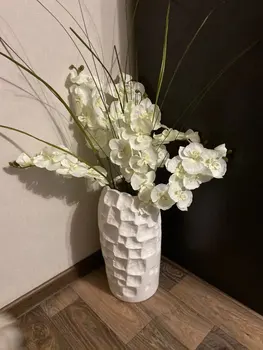 Dirbtinio Šilko Baltoji Orchidėja, Gėlių Aukštos Kokybės Drugelis Drugelis Netikrą Gėlę Vestuves Namuose Festivalis Apdaila