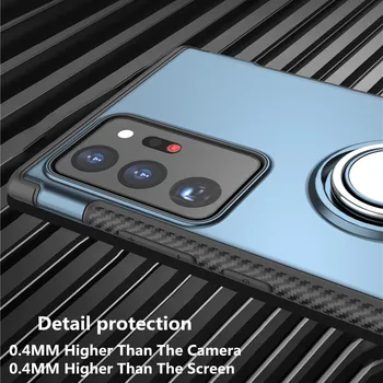 Case For Samsung Galaxy Note 20 Ultra 10 S20 Ultra S10 Plius S10E M30 M20 M10 A9 A8 Star A6 Plius 2018 Padengti Žiedas Magnetas