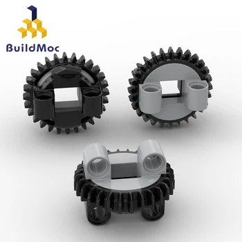 Buildmoc Plytų 50163 Vidaus ir išorės pavaros ratas gatavas produktas 48452 Statybinių Blokų Dalys 