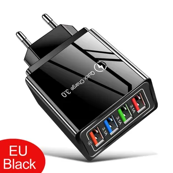 Greitai Įkrauti 3.0 ES/JAV Prijunkite USB Įkroviklio Telefono Adapteris, skirtas 
