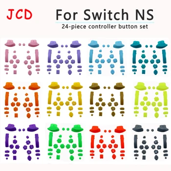 15 spalvų Pakeitimo Jungiklis Džiaugsmas-con L R ZL ZR Mygtuką ABXY D-Pad Mygtuką SL SR Mygtukai Nintendo Jungiklis Joycon Kairėn, Dešinėn