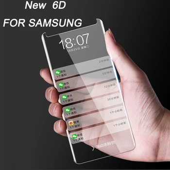 6D Grūdintas Galss Samsung Galaxy S9 Stiklo Samsung S8 S9 Plus Pastaba 8 S9 A5 2017 9 Pastaba stiklo Screen Protector, Pilnas draudimas