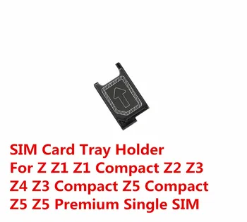 Originalus Micro Sim Kortelės Dėklas Turėtojas Lizdas Sony Xperia Z Z2 Z1 Z3 Z5 Kompaktiškas Mini Z5 Z4 Z5 Premium Sim Kortelės Laikiklį Dalis