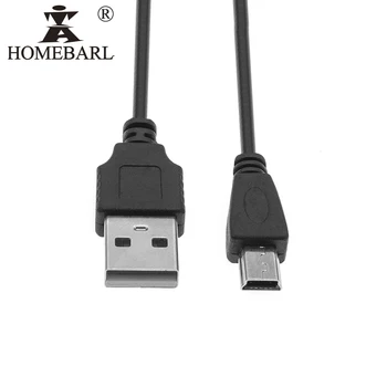 HOMEBARL Duomenų Sinchronizavimo Mini USB 5 Smeigtukai Adapteris, Įkroviklis V3 Kabelis, MP3 MP4 MP5 Player, vaizdo Kamera, Radijo Perdavimo Įkrovimo Linijos Kabeliai