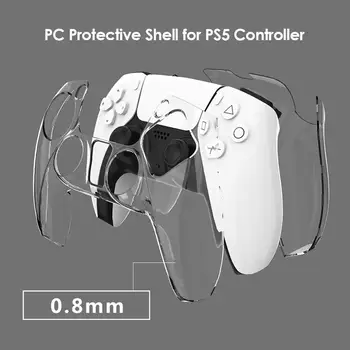 PS5 DualSense Odos Skaidri, Aiški PC Padengti Ultra Plonas Raštas Atveju PlayStation 5 Valdiklio Priedai