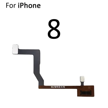 Namų Touch ID Grįžti pirštų Atspaudų Mygtuką Plokštė Ryšio Jungtis, Flex Cable For iPhone 6 7 8 Plius