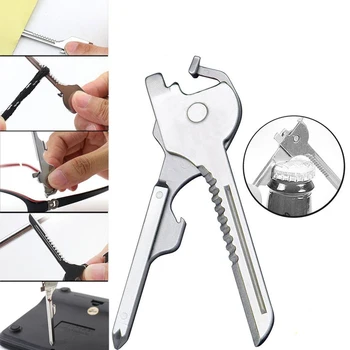 Formos Mini Peilis Peilis Universalus Įrankis kišenėje išgyventi Multi Utili Klavišą taktinis rinkinys edc pavarų naudingumas Atsuktuvas žiedas keychain