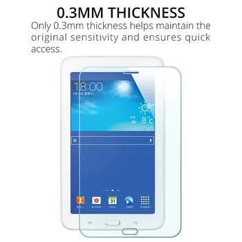9H Kietumu Grūdintas Stiklas, skirtas Samsung Galaxy Tab 3 Lite 7.0 T110 T111 T113 T116 SM-T110 T113 Screen Protector, Stiklo Plėvelė
