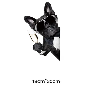 šuo juostelės termo lipdukai ant drabužių taikant vieną šilumai jautrus pleistrai geležies perdavimo drabužių gėlių aplikacijos