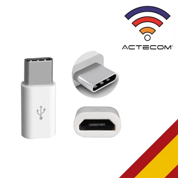 ACTECOM Adaptador Micro USB A Tipo C para 