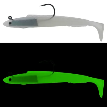 Naujas atvykimo 15cm/30g ungurys minkštas masalas žvejybos masalas T-tail shad bass fishing ir culter avantiūra