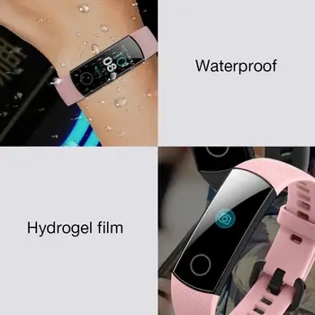 Visą Ekraną Apsaugoti Filmas TPU Vandens Plėvelė Hidrogelio Plėvelės nuo Sprogimo apsaugotą Už Huawei Honor Apyrankę 5 Apsauginės Plėvelės Ne Stiklo