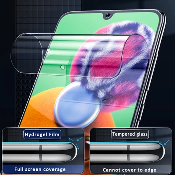 Hidrogelio Filmas Meizu M5S / M5C / A5 Ekrano apsaugos Meizu 5 M 5S M5 C Apsauginė Telefono Priekyje, Filmas Ne Grūdintas Stiklas