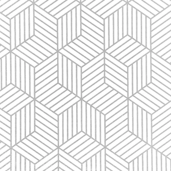 Balta Pynimo Tapetus Klijuoti ir Žievelės, Modernus Geometrinis Modelis Lipni Tapetai Nuimamas sienos Miegamųjų Namo Apdaila