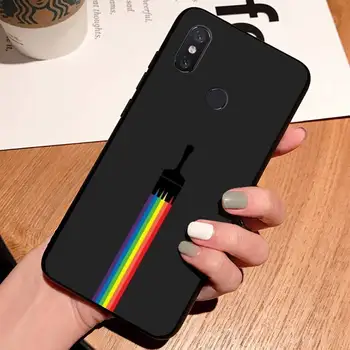 Vaivorykštė, Gėjų, Lesbiečių LGBT Pride Minkšto Silikono Black Telefoną Atveju Xiaomi Redmi 4x 5 plius 6A, 7, 7A 8 mi8 8lite 9 pastaba 4 5 7 8 pro