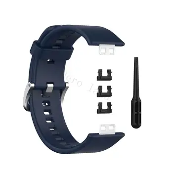 Minkšto Silikono Watchband Už Huawei Žiūrėti Tilptų Dirželis Originalus Smartwatch Juosta Wriststrap Diržo apyrankę Priedai su karšto įrankis