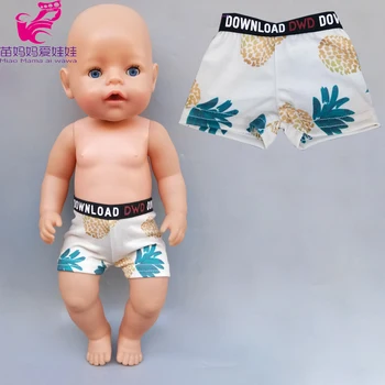 Lėlės drabužius, kūdikių lėlė berniukas futbolo sporto marškinėliai, džinsai, kelnės 18 colių lėlės drabužiai kailis šortai