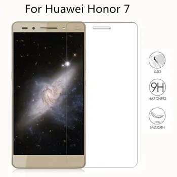 2vnt Grūdintas Stiklas Huawei Honor 7 Screen Protector For Huawei Honor 7 PLK-L01 PLK-AL10 Screen Protector, Stiklo Flim 2.5 D