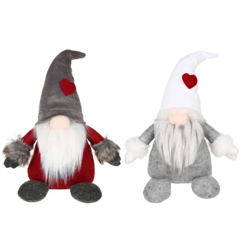 2020 Naujųjų Metų Rankų Darbo, Švedijos Įdaryti Žaislas Santa Lėlės Gnome Skandinavijos Tomte Šiaurės Nisse Sockerbit Nykštukas Elf Namų Puošyba