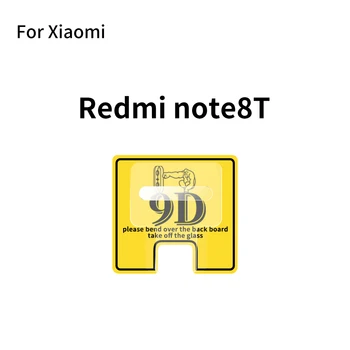 2-in-1 9D Apsauginis Stiklas Redmi Note8 8T 8 8A Fotoaparato Objektyvą Grūdintas Stiklas Xiaomi Redmi 9 Pastaba Pro 9S K20 K30 Pastaba 7Pro
