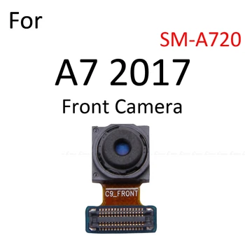 Galinės Ir Priekinės Susiduria Selfie Didelis Mažas Atgal Pagrindinė Kamera Modulis Juostelė Flex Kabelis Samsung Galaxy A7 A5 A3 2017 A750 A720 A320