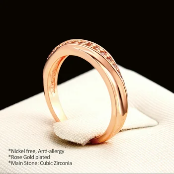 Aukščiausios Kokybės Vestuves Piršto Žiedai Moterų Mados Prekės ženklo 