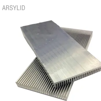 2vnt/daug 300mm 100mm 100x41x8mm Aliuminio heatsinks elektroninių radiatoriaus aušinimo aliuminio bloko