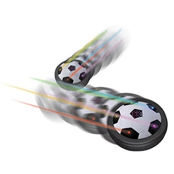 Elektros spalvotu LED Užveskite Futbolo Vaikai Patalpų Plūduriuojantis Futbolo Interaktyvus Žaislas Sklandymo Multi-surface Vizija