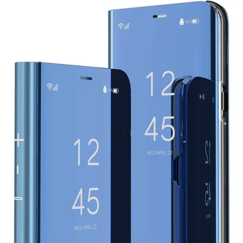 Smart Veidrodis, Flip Telefono dėklas Samsung Galaxy S20 Plus Ultra Lite S10 Note10 Pro M31 M21 M30S A21S A41 A51 A71 5G A70S A11 M11