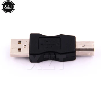 Naujausias Micro Jungtis USB 2.0 type A male-B male Adapteris Keitiklis spausdintuvo Jungtis
