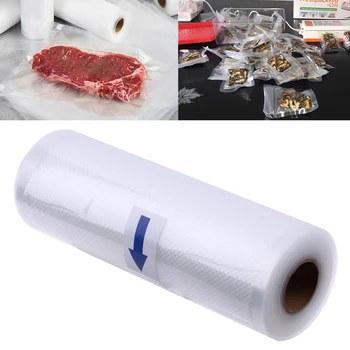Plastikiniai Maišeliai 1 Roll Vakuuminės Maisto Saugojimo Krepšys Su Virtuvės Linijos Gruntas Rolls PA Maisto kokybės Išlaikyti Šviežią Membranos