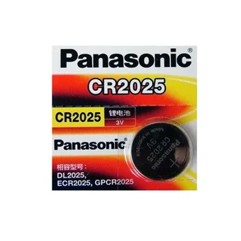 10vnt Originalaus PANASONIC cr2025 Mygtuką Cell Baterijos skaitmeninis fotoaparatas vaizdo kamera Žiūrėti Skaičiuoklė Svoris Masto 3V Ličio ląstelių