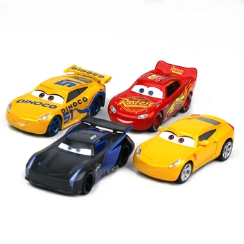 2020 Naujas Disney Pixar Automobilių 3 Žaibas McQueen Lenktynių Šeimos Jackson Audra Ramirez 1:55 Išgauto lengvo Metalo Lydinio Vaikų Žaislas Automobilis