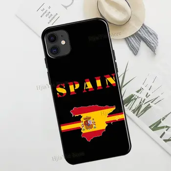 Ispanijos herbas, Vėliava Atveju iPhone, 11 Pro Max SE 2020 6S 8 7 Plus X XR XS Max 12 