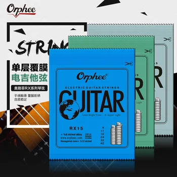 Orphee 1 Set Praktikuojama Nikeliuotas Plienas Gitaros Stygos Elektrinė Gitara Su Originaliu Mažmeninio Paketo RX15 RX17 RX19