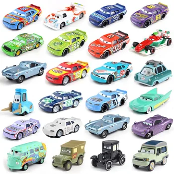 Disney Pixar Automobilių 3 Žaibas McQueen Lenktynių Šeimos Šeimos 39 Jackson Audra Ramirez 1:55 Išgauto lengvo Metalo Lydinio Vaikų Žaislas Automobilis
