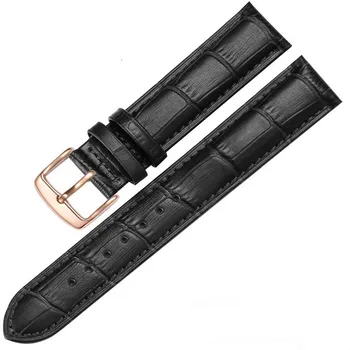 Universalus Pakeitimo Odinis Laikrodžio Dirželis Odinis Watchband Vyrams, Moterims, 12mm kaip 14mm 16mm 18mm 19mm 20mm 21mm 22mm Žiūrėti Juosta