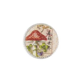 Retro Antspaudas Filatelijos Serijos Washi Tape Augalų, grybų Dekoratyvinis Lipnia Juosta 