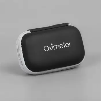 Oximeter Saugojimo Krepšys Piršto Pulse Oximeter Protingas Išplanavimas Galingas Kosmoso Apsaugos Atveju Sunku Užtrauktukas Turėtojas