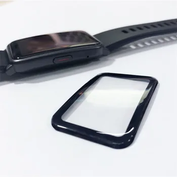 2vnt Švelni Apsauginė Plėvelė Huawei Žiūrėti Fit / Garbės Žiūrėti ES Smartwatch 3D Išlenkti Visu Screen Protector, Ne Stiklas