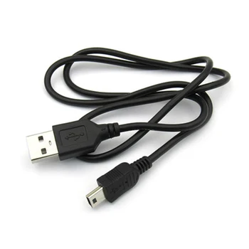 0,3 m Mini USB 2.0 Kabelis, Adapteris, Laidas 5 Smeigtukai Duomenų Perdavimo Įkrovimo Linija DVD Sync Radijo Kroviklis MP3 MP4 MP5 Player