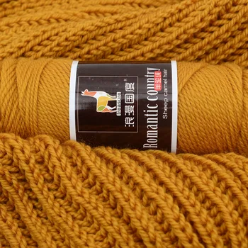 100g/ball Aukščiausios kokybės plonų šukuotinių kupranugario vilnos megzti nekilnojamojo šilko siūlų megzti