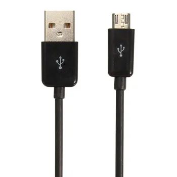 USB 2.0, Mikro USB 2.0 M/V Kabelis, Įkroviklis Duomenų Twin Galvos Dvigubas Kištukas Mobilaus Telefono, Planšetinio KOMPIUTERIO, Aukštos Kokybės