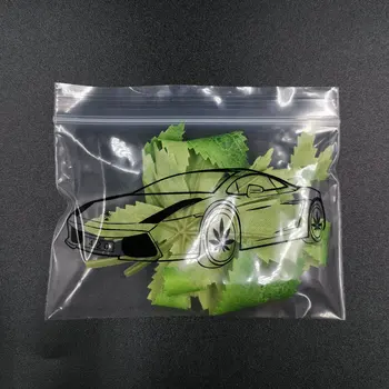 Piktžolių Tabako Uždaromos Saugojimo Baggies skaidraus Plastiko Zip Lock Bags 420 Tabako Antspaudas PE Maišai 7X9cm 50pcs/daug