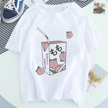 Crybaby Ašaros Japonija Gerti T-shirt Moterims 2020 Naujas Vasaros Mados Streetwear Marškinėlius Harajuku Estetinės Baltos Viršūnės Moterų Marškinėliai